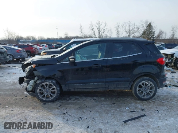 2019 Ford EcoSport Titanium with VIN MAJ3S2KE8KC288501, listed as a IAAI auction lot 41394372 with 87,476 mi miles and . Bid and sale history available at DreamBid. Image 14.