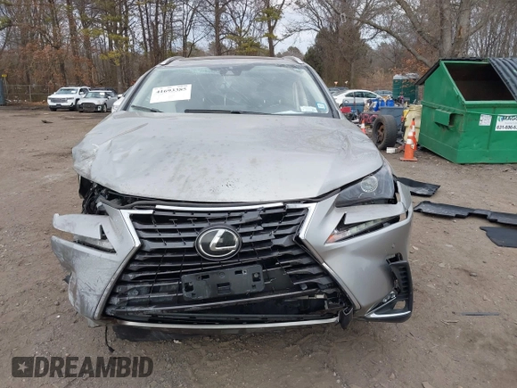 2021 Lexus NX with VIN JTJDARDZ4M2242647, listed as a IAAI auction lot 41693385 with 33,189 mi miles. Bid and sale history available at carsss.com. Image 12.