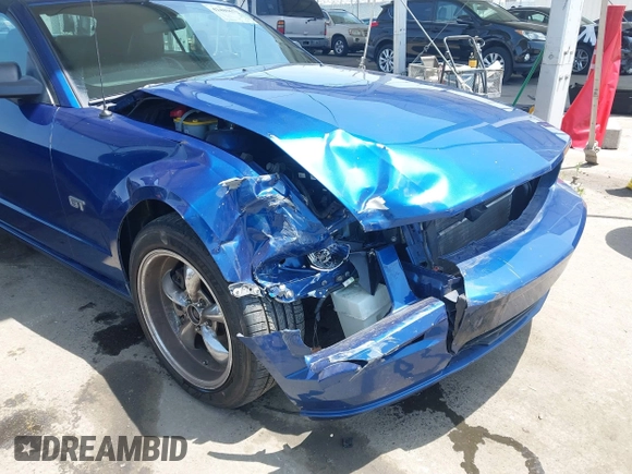 2007 Ford Mustang GT Deluxe with VIN 1ZVFT85H875257335, listed as a IAAI auction lot 42489672 with 50,334 mi miles and . Bid and sale history available at DreamBid. Image 6.