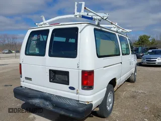 2008 Ford Econoline Cargo Commercial with VIN 1FTNE24W68DB45033, listed as a IAAI auction lot 41849311 with 230,337 mi miles and . Bid and sale history available at DreamBid. Image 4.