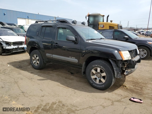2009 Nissan Xterra X with VIN 5N1AN08W09C502285, listed as a Copart auction lot 53425445 with 178,641 mi miles and Clean Title. Bid and sale history available at carsss.com. Image 4.