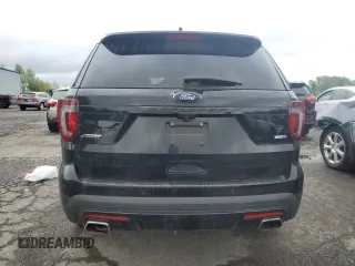 2017 Ford Explorer Sport with VIN 1FM5K8GT6HGE12579, listed as a Copart auction lot 54395055 with 59,955 mi miles and Salvage Title. Bid and sale history available at carsss.com. Image 6.