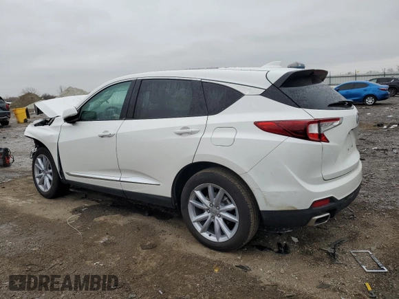 2024 Acura RDX with VIN 5J8TC2H39RL024535, listed as a Copart auction lot 44133795 with Not provided miles and Salvage title. Bid and sale history available at DreamBid. Image 2.