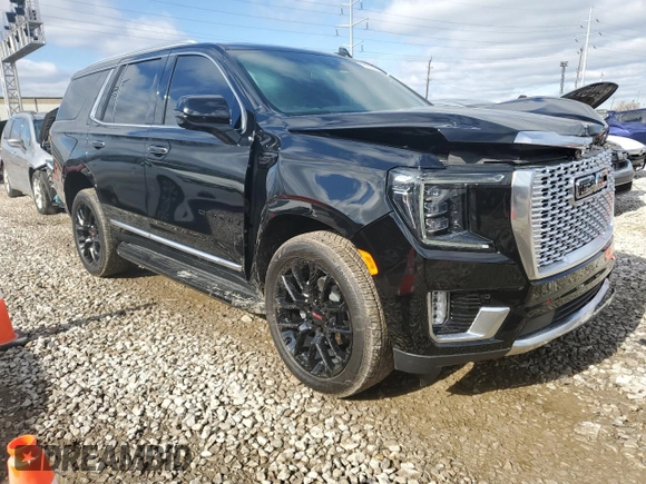 2024 GMC Yukon Denali with VIN 1GKS2DKL7RR226745, listed as a Copart auction lot 43639505 with 7,861 mi miles and Salvage Title. Bid and sale history available at carsss.com. Image 4.