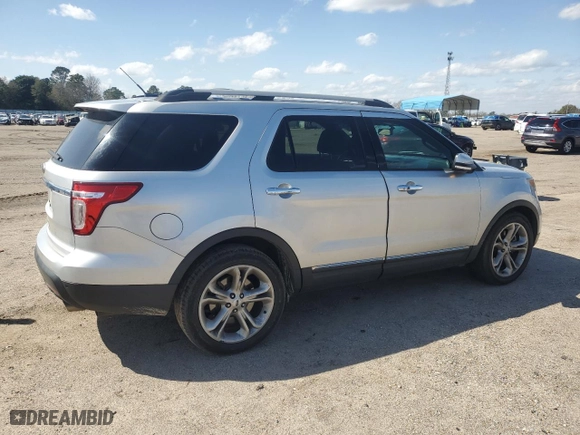 2015 Ford Explorer Limited with VIN 1FM5K7F82FGB60964, listed as a Copart auction lot 47426775 with 147,047 mi miles and Salvage Title. Bid and sale history available at carsss.com. Image 3.