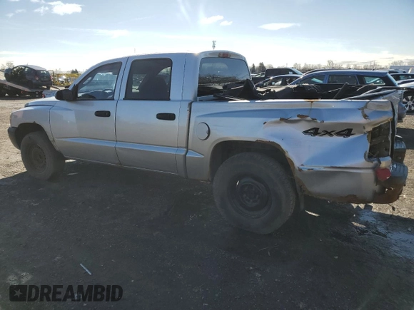 2006 Dodge Dakota ST with VIN 1D7HW28K56S518482, listed as a Copart auction lot 47699645 with 249,397 mi miles and Clean Title. Bid and sale history available at DreamBid. Image 2.