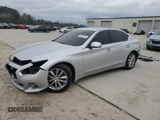 2014 Infiniti Q50 Premium z VIN JN1BV7AP3EM673494, wystawiony jako Copart lot #45318465 z przebiegiem 106 746 mil mil oraz Szkody całkowita. Historia ofert i sprzedaży dostępna na DreamBid. Obrazek 1.