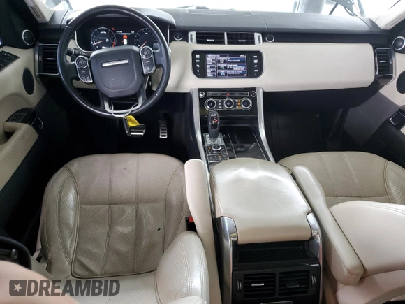 2014 Land Rover Range Rover Sport Supercharged with VIN SALWR2EFXEA318839, listed as a Copart auction lot 54145265 with 106,888 mi miles and Clean Title. Bid and sale history available at carsss.com. Image 8.
