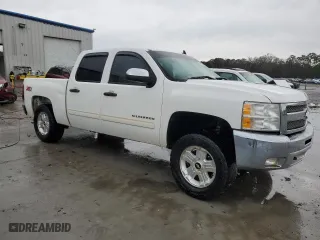 2012 Chevrolet Silverado 1500 LT with VIN 3GCPKSE74CG215648, listed as a Copart auction lot 44422465 with 247,893 mi miles and Salvage Title. Bid and sale history available at carsss.com. Image 4.