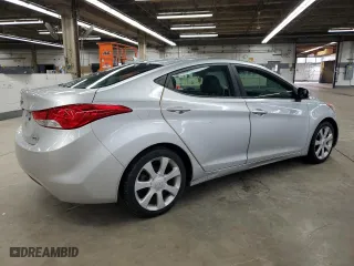 2013 Hyundai Elantra GLS with VIN 5NPDH4AE0DH411385, listed as a Copart auction lot 46824195 with 156,483 mi miles and Salvage Title. Bid and sale history available at carsss.com. Image 3.