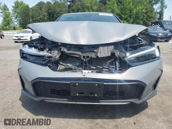 2025 Honda Civic Sport z VIN 2HGFE2F57SH522456, wystawiony jako Copart lot #54850685 z przebiegiem 5 830 mil mil oraz Szkoda całkowita • Salvage title. Historia ofert i sprzedaży dostępna na DreamBid. Obrazek 5.