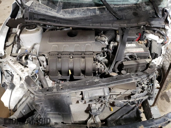 2018 Nissan Sentra S z VIN 3N1AB7AP8JY343412, wystawiony jako Copart lot #48033835 z przebiegiem 56 222 mil mil oraz Szkoda całkowita • Salvage title. Historia ofert i sprzedaży dostępna na DreamBid. Obrazek 12.