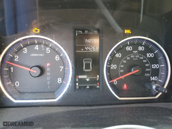 2007 Honda CR-V LX with VIN JHLRE48367C106642, listed as a Copart auction lot 51785225 with 148,599 mi miles and Salvage Title. Bid and sale history available at carsss.com. Image 9.