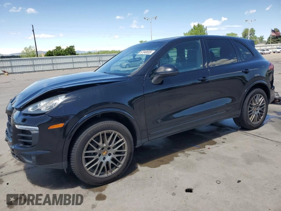 2017 Porsche Cayenne with VIN WP1AA2A24HKA84898, listed as a Copart auction lot 57349555 with 101,288 mi miles and Non repairable. Bid and sale history available at DreamBid. Image 1.