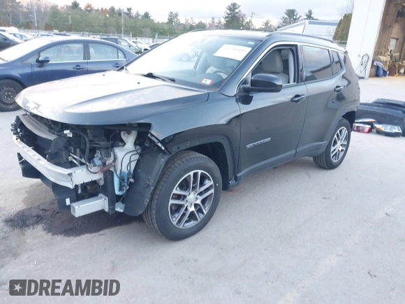 2018 Jeep Compass Altitude with VIN 3C4NJDBB9JT115080, listed as a IAAI auction lot 40751109 with 104,129 mi miles and . Bid and sale history available at carsss.com. Image 2.