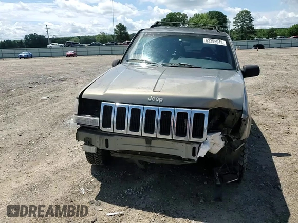 1997 Jeep Grand Cherokee Laredo with VIN 1J4GZ58S7VC505069, listed as a Copart auction lot 63255945 with 127,552 mi miles and Salvage title. Bid and sale history available at DreamBid. Image 14.