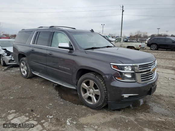 2016 Chevrolet Suburban LTZ with VIN 1GNSKJKC8GR186304, listed as a Copart auction lot 85693274 with 125,707 mi miles and Clean Title. Bid and sale history available at carsss.com. Image 4.