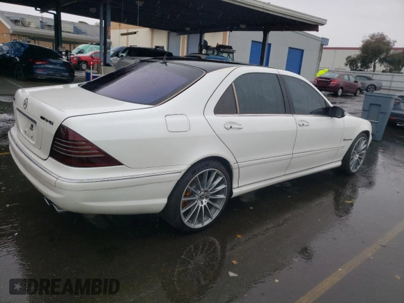 2004 Mercedes-Benz S 55 AMG with VIN WDBNG74J94A397588, listed as a Copart auction lot 85260014 with Not Provided miles and Clean Title. Bid and sale history available at DreamBid. Image 3.