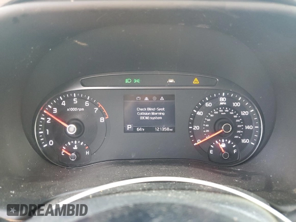 2020 Kia Soul LX with VIN KNDJ23AU0L7011111, listed as a Copart auction lot 50164895 with 121,358 mi miles and Salvage Title. Bid and sale history available at carsss.com. Image 9.