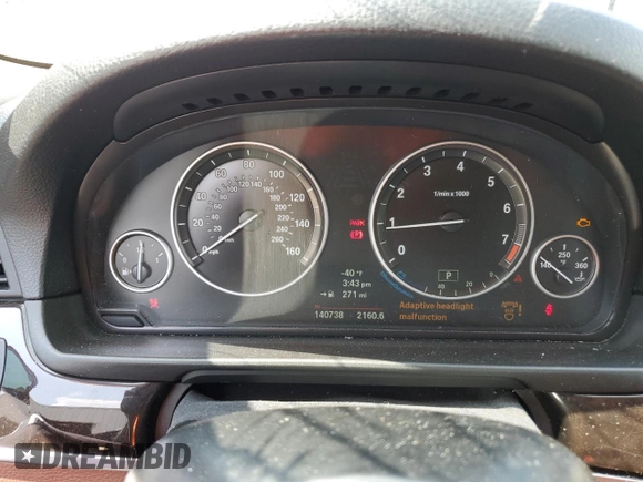 2014 BMW 5 Series 528i z VIN WBA5A5C51ED511933, wystawiony jako Copart lot #55045304 z przebiegiem 140 738 mil mil oraz Szkoda całkowita • Salvage title. Historia ofert i sprzedaży dostępna na DreamBid. Obrazek 9.