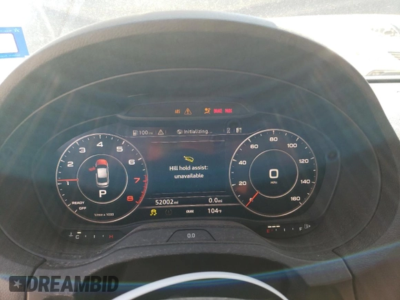2017 Audi A3 Sedan Premium Plus with VIN WAUJ8GFF0H1017062, listed as a Copart auction lot 68579443 with 52,002 mi miles. Bid and sale history available at carsss.com. Image 9.
