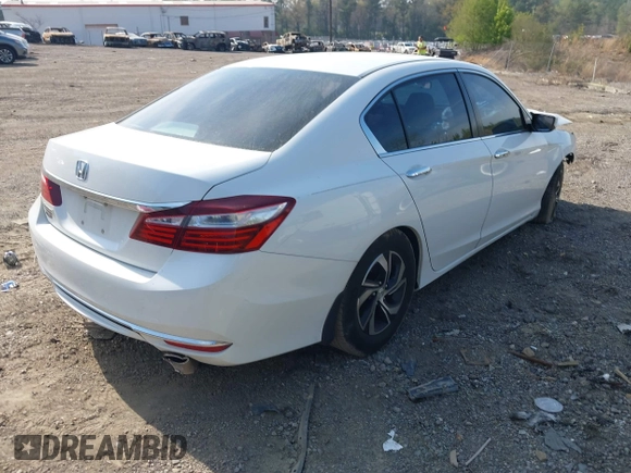 2016 Honda Accord Sedan LX with VIN 1HGCR2F38GA079682, listed as a IAAI auction lot 41883779 with 192,508 mi miles. Bid and sale history available at carsss.com. Image 4.