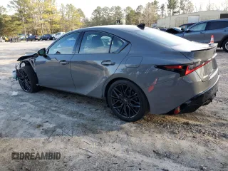 2023 Lexus IS with VIN JTHBZ1B25P5070401, listed as a Copart auction lot 45193095 with 16,017 mi miles and Salvage Title. Bid and sale history available at carsss.com. Image 2.