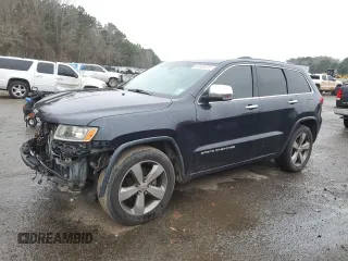 2014 Jeep Grand Cherokee Limited with VIN 1C4RJEBT5EC147459, listed as a Copart auction lot 87828735 with 213,960 mi miles and Clean Title. Bid and sale history available at DreamBid. Image 1.