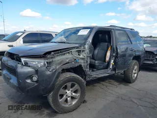 2018 Toyota 4Runner SR5 with VIN JTEBU5JR7J5606564, listed as a IAAI auction lot 41408904 with 149,936 mi miles. Bid and sale history available at carsss.com. Image 6.