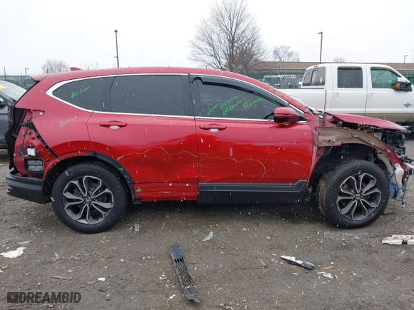 2020 Honda CR-V EX-L with VIN 2HKRW2H86LH663785, listed as a IAAI auction lot 41351938 with 1 mi miles. Bid and sale history available at carsss.com. Image 12.