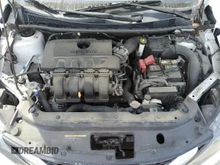 2017 Nissan Sentra SV with VIN 3N1AB7AP0HY322354, listed as a Copart auction lot 54161465 with 82,340 mi miles and Salvage Title. Bid and sale history available at DreamBid. Image 11.