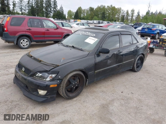 2002 Lexus IS 300 with VIN JTHBD192520053401, listed as a IAAI auction lot 42121818 with 110,536 mi miles. Bid and sale history available at carsss.com. Image 2.