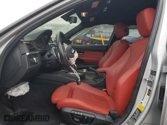 2015 BMW 3 Series 328i xDrive with VIN WBA3B5G57FNS14630, listed as a Copart auction lot 52929145 with 135,998 mi miles and Salvage Title. Bid and sale history available at carsss.com. Image 7.
