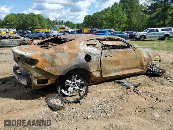 2019 Chevrolet Camaro 2LT with VIN 1G1FD1RS9K0158423, listed as a Copart auction lot 64162794 with 0 mi miles and Salvage Title. Bid and sale history available at carsss.com. Image 3.