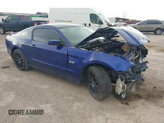 2013 Ford Mustang GT with VIN 1ZVBP8CF9D5236090, listed as a IAAI auction lot 41763178 with 106,027 mi miles and . Bid and sale history available at DreamBid. Image 1.