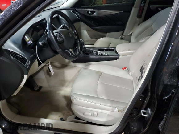 2015 Infiniti Q50 z VIN JN1BV7AR9FM396174, wystawiony jako Copart lot #50393685 z przebiegiem 110 824 mil mil oraz Szkoda całkowita • Salvage title. Historia ofert i sprzedaży dostępna na DreamBid. Obrazek 7.