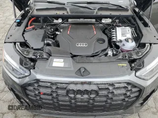 2024 Audi SQ5 Premium Plus with VIN WA1B4AFY0R2062235, listed as a Copart auction lot 75702414 with 1,600 mi miles and Salvage Title. Bid and sale history available at DreamBid. Image 12.