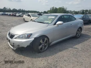 2011 Lexus IS 250 C z VIN JTHFF2C29B2514971, wystawiony jako Copart lot #59915215 z przebiegiem 116 160 mil mil oraz Szkoda całkowita • Salvage title. Historia ofert i sprzedaży dostępna na DreamBid. Obrazek 1.