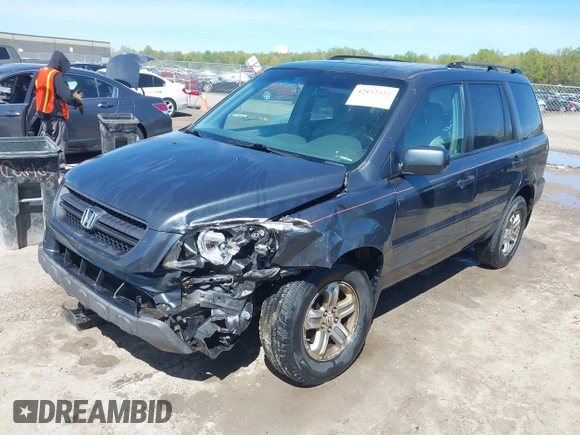 2005 Honda Pilot EX-L with VIN 2HKYF18625H515771, listed as a IAAI auction lot 42152527 with 293,380 mi miles and . Bid and sale history available at DreamBid. Image 17.