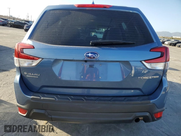 2019 Subaru Forester with VIN JF2SKAAC1KH593648, listed as a Copart auction lot 48014365 with 45,187 mi miles and Salvage Title. Bid and sale history available at carsss.com. Image 6.