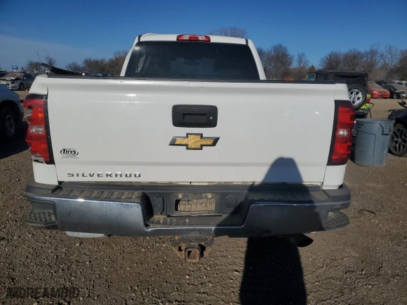 2016 Chevrolet Silverado 2500HD Work Truck with VIN 1GC1KUEG7GF193105, listed as a Copart auction lot 82043414 with 245,893 mi miles and Salvage Title. Bid and sale history available at carsss.com. Image 6.