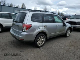 2012 Subaru Forester X Premium with VIN JF2SHADC2CH407983, listed as a Copart auction lot 51628125 with 147,271 mi miles and Salvage Title. Bid and sale history available at DreamBid. Image 3.