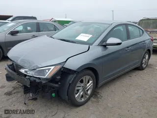 2019 Hyundai Elantra SEL with VIN KMHD84LF0KU766660, listed as a IAAI auction lot 41516050 with 75,288 mi miles. Bid and sale history available at carsss.com. Image 18.