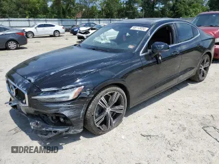2021 Volvo S60 Inscription with VIN 7JRA22TL4MG091935, listed as a Copart auction lot 65112034 with 53,732 mi miles and Salvage Title. Bid and sale history available at carsss.com. Image 1.