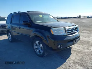 2014 Honda Pilot EX-L with VIN 5FNYF3H59EB028231, listed as a IAAI auction lot 41335724 with 112,614 mi miles. Bid and sale history available at carsss.com. Image 1.