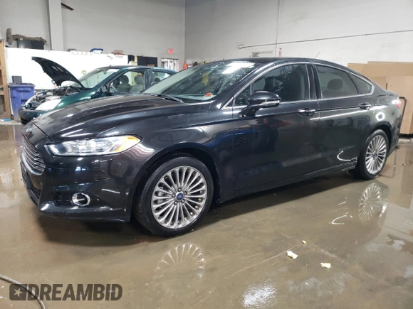 2013 Ford Fusion Titanium with VIN 3FA6P0K97DR383366, listed as a Copart auction lot 50388125 with 86,743 mi miles and Salvage Title. Bid and sale history available at carsss.com. Image 1.