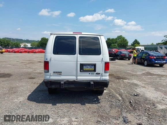 2014 Ford Econoline Cargo Commercial with VIN 1FTNE2EWXEDA81007, listed as a IAAI auction lot 42693549 with 117,457 mi miles and . Bid and sale history available at DreamBid. Image 16.
