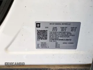 2021 Chevrolet Traverse LS z VIN 1GNERFKW4MJ138373, wystawiony jako Copart lot #56994505 z przebiegiem 64 609 mil mil oraz Czysty tytuł • Clean title. Historia ofert i sprzedaży dostępna na DreamBid. Obrazek 12.