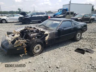 1987 Chevrolet Corvette with VIN 1G1YY2182H5108056, listed as a Copart auction lot 66313144 with 94,107 mi miles and Salvage Title. Bid and sale history available at carsss.com. Image 1.