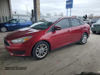 2015 Ford Focus SE with VIN 1FADP3F24FL355161, listed as a Copart auction lot 50049845 with 163,135 mi miles and Salvage Title. Bid and sale history available at carsss.com. Image 1.